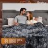 Bearhug Electric Blanket King Size 100"x 90", Dual Controllers Heated Blanket, Reversible Faux Fur & Sherpa, Over-Heat Protect, 10 Heating Levels, ETL, Machine Washable view 2