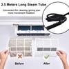 Handheld Steam Cleaner, 2500W High Temperature Pressurized Steam Cleaner for Home Use, Fast Heating, Portable Steamer Cleaning Machine with 3 Brush Heads for Kitchen, Car Detailing view 4
