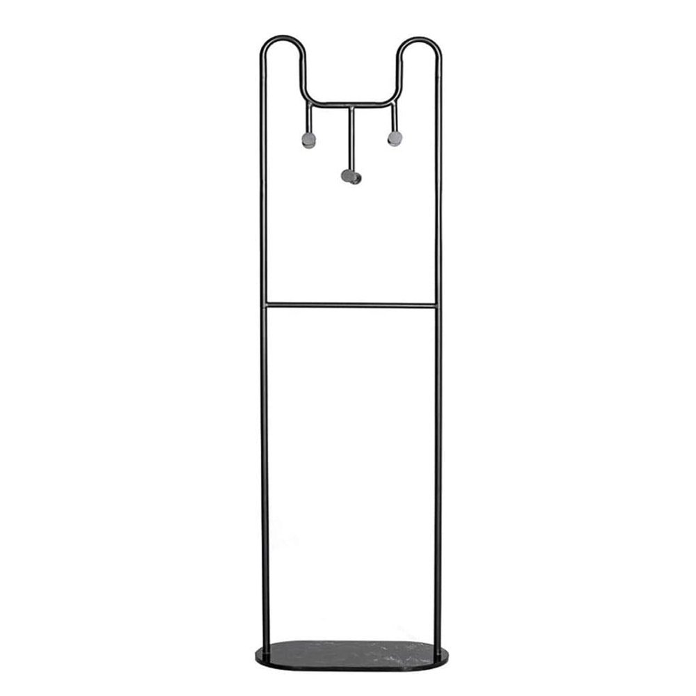 OLOTU Modern Coat Racks Marble Base Metal Coat Stand for Entryway Hallway Coat Hanger Stand Free Standing Coat Tree for Clothes Bags