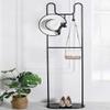 OLOTU Modern Coat Racks Marble Base Metal Coat Stand for Entryway Hallway Coat Hanger Stand Free Standing Coat Tree for Clothes Bags view 3