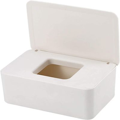 AVRYN Tissue Dispenser,Modern Wet Tissue Box with Lid Storage Box Household Enlarged Capacity, Desktop Tissue Box Holder Napkin Organize