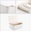 AVRYN Tissue Dispenser,Modern Wet Tissue Box with Lid Storage Box Household Enlarged Capacity, Desktop Tissue Box Holder Napkin Organize view 4