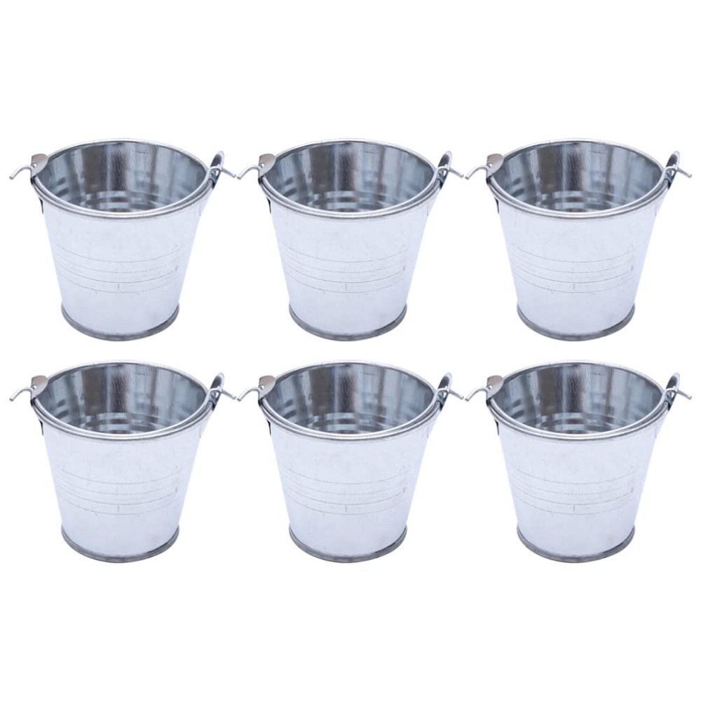 Yardwe Elegant and Stylish Succulent Potted Plant Ornaments Iron Craft Flower Container Creative Flowerpot Pot Stand for Plants Indoor