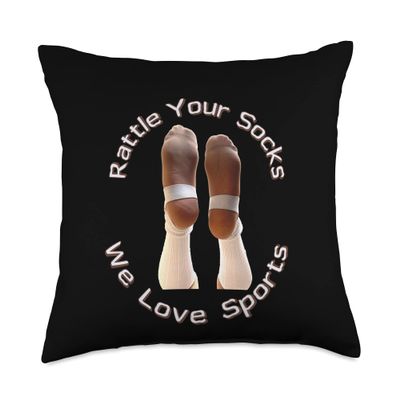 Sport keeps you fit and healthy Throw Pillow