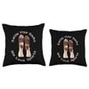 Sport keeps you fit and healthy Throw Pillow view 3