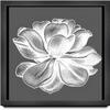 44x22 Frame Black Charcoal Grey Wood Textured Picture Frame | 0.75 Inch Moulding Width | Gunmetal Grey Solid Wood Frame Complete with UV Acrylic Plexiglass, Foam Board Backing & Hanging Hardware view 2