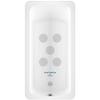 Bathtub Bath and Shower Kahuna Grip Circle 5" Non-Slip Traction Step Treads (Clear) view 2