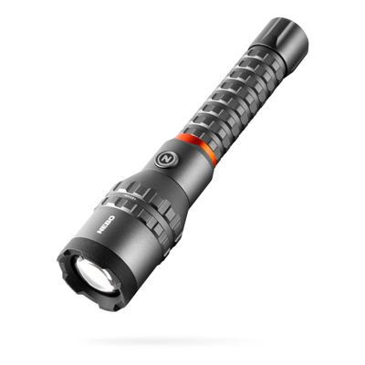 NEBO DAVINCI Flashlight & Portable Charger | Very High Lumens, Rechargeable, Waterproof Handheld Flashlight for Camping & Hunting, USB Power Bank, Variable Zoom, Includes Charging Cable