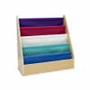 Factory Direct Partners 13745-140 Birch SoftScape Sling Book Display, 4-Shelf Vinyl Storage for Kid"s Books and Magazines - Contemporary view 1