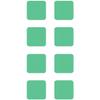 Kahuna Grip Bathtub Bath and Shower 4" Square Non-Slip Traction Treads (Green) view 1