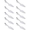 10 Pack Cake Server Pie Pizza Pastry Spatula Shovel Cutter Stainless Steel Dessert Slicer Kitchen Tool for Home Baking view 1