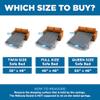 Meliusly Heavy Duty Sleeper Sofa Support Board (36x48 - Twin Size) Reinforced Wood Sofa Bed Support, Pull Out Couch Mattress Board, Sleeper Bar Shield, SleeperSaver view 4
