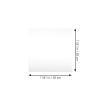 DECHOUS Wall Mounted Acrylic Mirror Tiles Self Adhesive Mirror for Bathroom Bedroom view 2