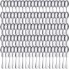 100 Pcs Demitasse Espresso Spoons Stainless Steel Bulk, 4.33'' Small Mini Coffee Tasting Dessert Spoons for Kitchen Dessert, Tea, Appetizer, 1.18'' Wide(Classic Style,Silver) view 1