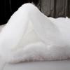 KUYYFDS Christmas Artificial Snow, Christmas Snow Blanket Roll Artificial Snow Cover Fluffy Xmas Carpet Decoration 38x305cm view 1