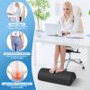 StepLively Foot Rest Ergonomic Pillow for Under Desk at Work, Anti-Fatigue Footrest Support Pillow for Fatigue & Pain Relief, Comfortable for Office Chair, Car Seat & Gaming Chair - Grey view 4