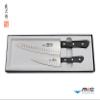 MAC Knife Chef series 2-piece starter knife set TH-201, TH-80 Chef series 8" Chef's knife w/dimples and TH-50 Chef series 5" Paring knife w/dimples, handcrafted in Seki, Japan view 3