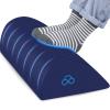 StepLively Foot Rest Ergonomic Pillow for Under Desk at Work, Anti-Fatigue Footrest Support Pillow for Fatigue & Pain Relief, Comfortable for Office Chair, Car Seat & Gaming Chair - Blue view 1