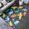 Cartoon Dinosaur Area Rugs for Kids Boys 3D Printed Carpet for Boys Bedroom Home Decor Large Dinosaur Play Rugs, Crystal Polyester Dinosaurs Carpet Rug, 3'5' view 4