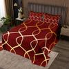 Feelyou Geometric Diamonds Quilted Coverlet Girls Boys Decorative Twin view 1