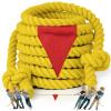 X XBEN Tug of War Rope with Flag for Kids, Teens and Adults 40FT, Soft Cotton Rope Games for Team Building Activities, Family Reunion, Birthday Party view 1