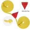 X XBEN Tug of War Rope with Flag for Kids, Teens and Adults 40FT, Soft Cotton Rope Games for Team Building Activities, Family Reunion, Birthday Party view 2