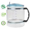 1 Gallon/ 4l Water Glass Carafe for Distiller,Replacement Distilled Water Jug Compatible with Counter Top Water Distiller Filter view 3