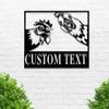 Custom Chicken Metal Sign Personalized Farm Name Coop Wall Art for Barn or Fence Rustic Hen House Decor Durable Metal Plaque for Backyard Chicken Owners and Farmers Gifts 01 view 1