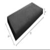 Prolinemax Knife Edge 6" Full Size 75x54x6 Velvet Indoor Daybed Mattress Fitted Sheet |Cover ONLY| - AD350 view 2
