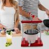 CNCEST Manual Fruit Wine Press,Cheese Tincture Herb Fruit Wine Manual Press (6L) view 3