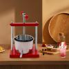CNCEST Manual Fruit Wine Press,Cheese Tincture Herb Fruit Wine Manual Press (6L) view 4