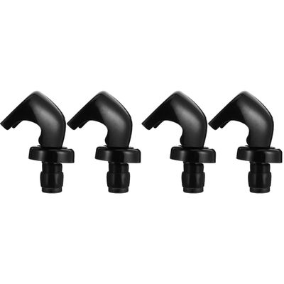 4 Pcs Cork Christmas Wine Saver Wine Bottle Closer Wine Stoppers Wine Pump Rubber Wine Stopper Reusable Wine Stopper Wine Pourer Acrylic