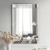 GOAND Decorative Mirror - 36"x24" Gorgeous Silver Mirror for Wall Bedroom, Bathroom, Living Room and Dining Room view 3