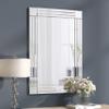 GOAND Decorative Mirror - 36"x24" Gorgeous Silver Mirror for Wall Bedroom, Bathroom, Living Room and Dining Room view 4