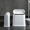 Angoily Modern Compact Trash Can for Spaces Narrow Wastebasket for Kitchen Bathroom Craft Room Design for Use view 4