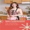 Alex Virtue Lovely Flower Pattern Retro Aprons With Large Pockets for Women Girls Cooking Kitchen Bakery Mother's Gift (Pink Bloom) view 3