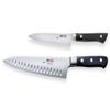 MAC Knife Professional series 2-piece starter knife set PRO-20, MTH-80 Pro series 8" Chef's knife w/dimples and PKF-50 Pro series 5" Paring knife, handcrafted in Seki, Japan view 2