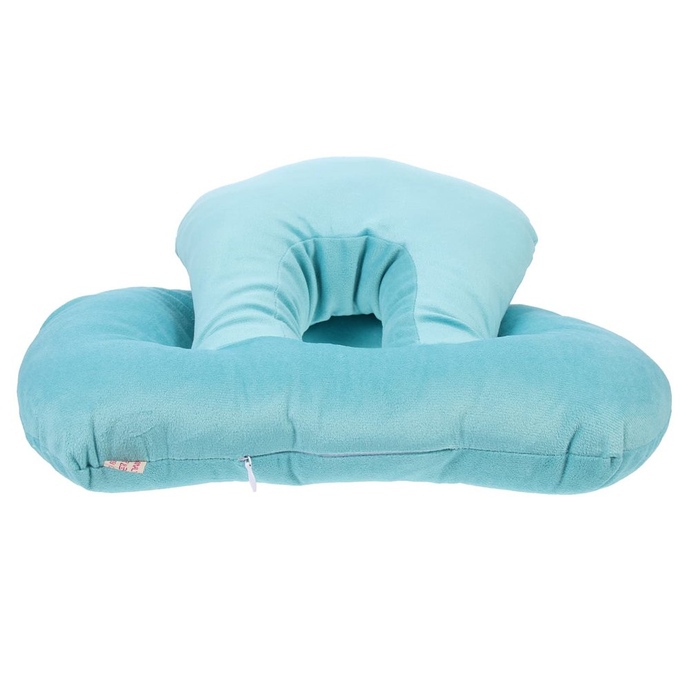 Zerodeko Portable Nap Pillow Ergonomic Design for Comfortable Face Down Sleeping at Office and School Soft Plush Material for Easy Napping