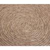 Moti Ellie Wool Pouf 20" x 20" x 14" - Beige view 3