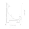 Mipcase Small Display Easel Stands Acrylic Coin Display Holders 10pcs Storage Racks for Home Decor view 2