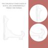 Mipcase Acrylic Coin Display Easel Holders 10pcs Triangular Stands view 3