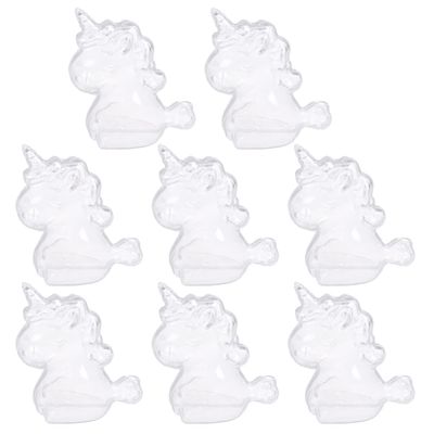 LIFKOME 8pcs Transparent Candy Storage Boxes for Weddings Birthdays and Parties Creative Wrapping Pouch for Chocolates and Treats for Celebrations
