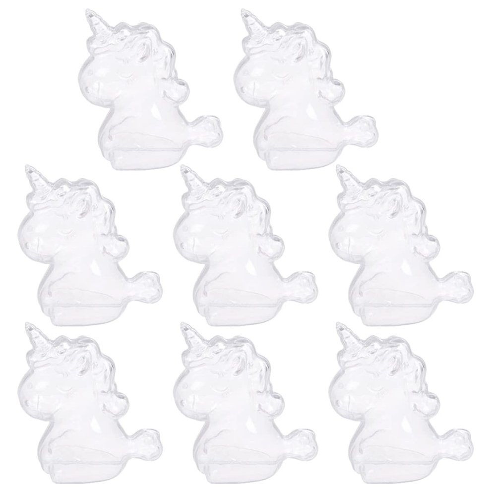 LIFKOME 8pcs Transparent Candy Storage Boxes for Weddings Birthdays and Parties Creative Wrapping Pouch for Chocolates and Treats for Celebrations