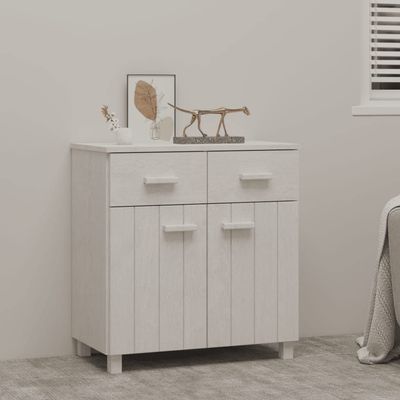 GOLINPEILO Wooden Sideboard Modern Storage Cabinet Buffet Table Kitchen Storage Accent Entryway Console Sideboard with 2 Doors and 2 Drawers for Living Room, Kitchen 31.1"x15.7"x31.5"(E) White