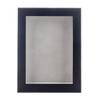 11x14 Shadow Box Frame Black Wood | with a 3/4" Usable Display Depth | Includes a Light Grey Real Suede Texture Acid-Free Backing Board, UV Resistant Acrylic, and Hanging Hardware view 2