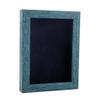 11x14 Shadow Box Frame Blue Wood | with a 1" Usable Display Depth | Includes a Black Real Suede Texture Acid-Free Backing Board, UV Resistant Acrylic, and Hanging Hardware view 1