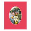 6x8 Mat Bevel Cut for 4x5 Photos - Precut Cardinal Red Oval Shaped Photo Mat Board Opening - Acid Free Matte to Protect Your Pictures - Bevel Cut for Family Photos, Pack of 10 Matboards view 4