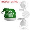 Personalized Christmas Hat Funny Santa Hat Christmas Personalized Hat Family Womens Mens Christmas Decor Hat Green Santa Hat view 4