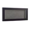 10x20 Shadow Box Frame Brown Walnut Wood | with a 3/4" Usable Display Depth | Includes a Light Grey Real Suede Texture Acid-Free Backing Board, UV Resistant Acrylic, and Hanging Hardware view 1
