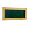10x20 Shadow Box Frame Natural Wood | with a 3/4" Usable Display Depth | Includes a Forest Green Real Suede Texture Acid-Free Backing Board, UV Resistant Acrylic, and Hanging Hardware view 1
